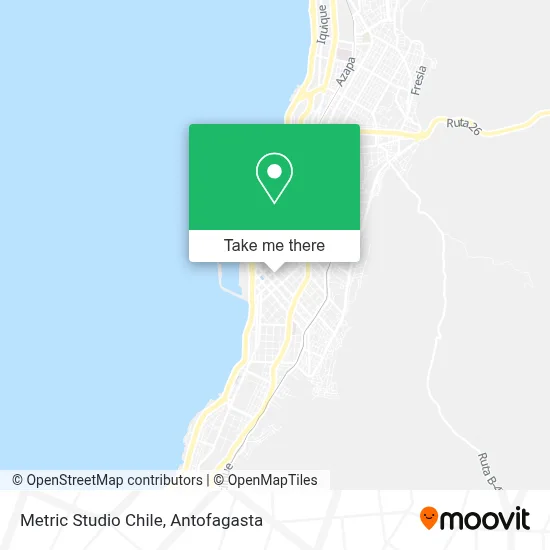 Metric Studio Chile map