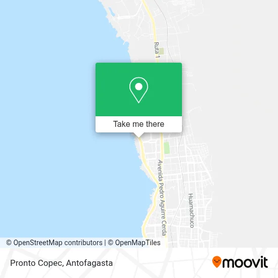 Pronto Copec map
