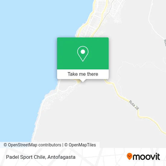 Padel Sport Chile map