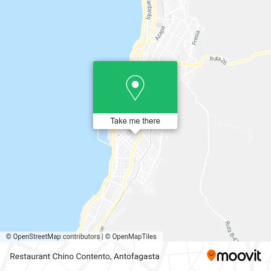 Restaurant Chino Contento map