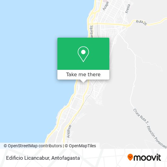 Edificio Licancabur map