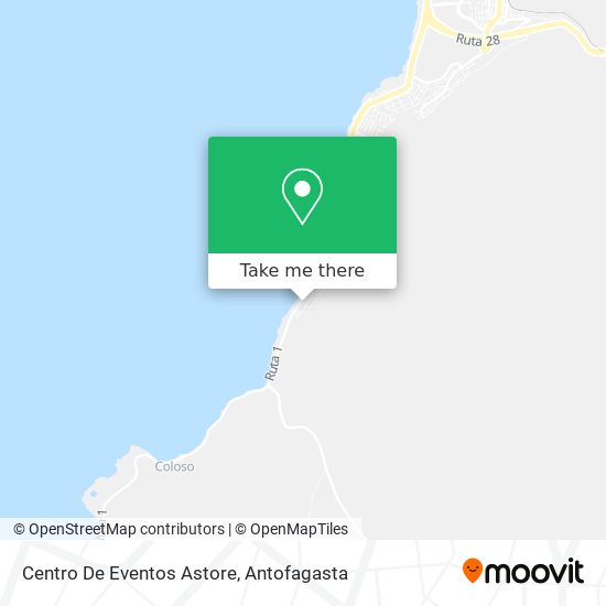 Centro De Eventos Astore map