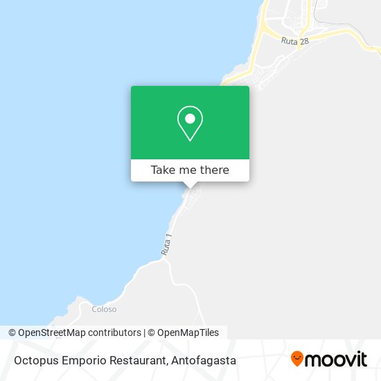 Mapa de Octopus Emporio Restaurant