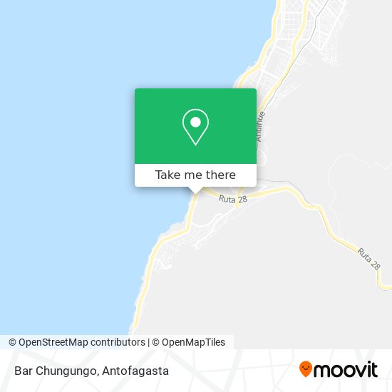 Mapa de Bar Chungungo