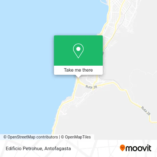 Mapa de Edificio Petrohue
