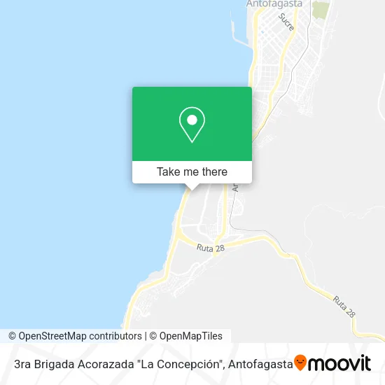 Mapa de 3ra Brigada Acorazada "La Concepción"