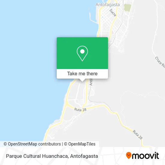Parque Cultural Huanchaca map