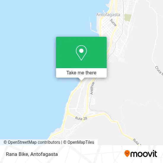 Rana Bike map