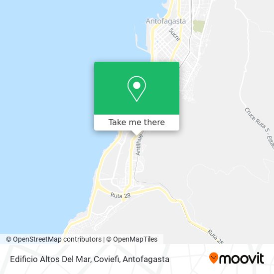 Edificio Altos Del Mar, Coviefi map