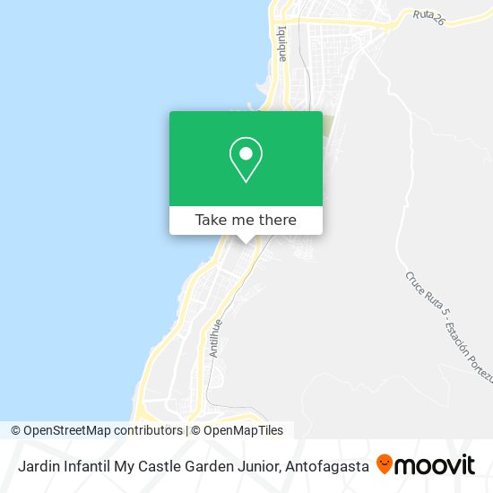 Jardin Infantil My Castle Garden Junior map