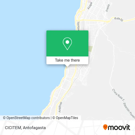 CICITEM map