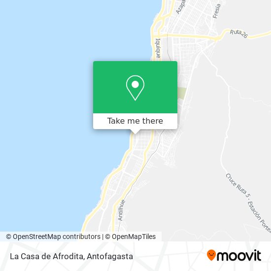 Mapa de La Casa de Afrodita