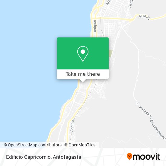 Mapa de Edificio Capricornio