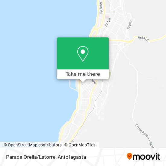 Parada Orella/Latorre map