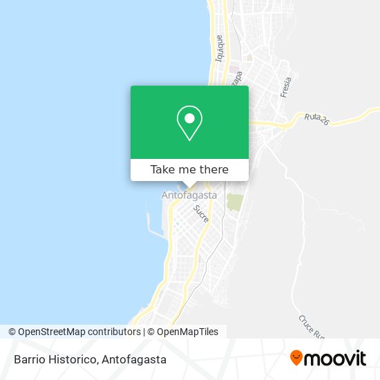 Mapa de Barrio Historico