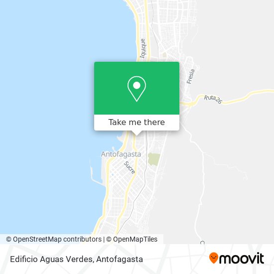 Edificio Aguas Verdes map