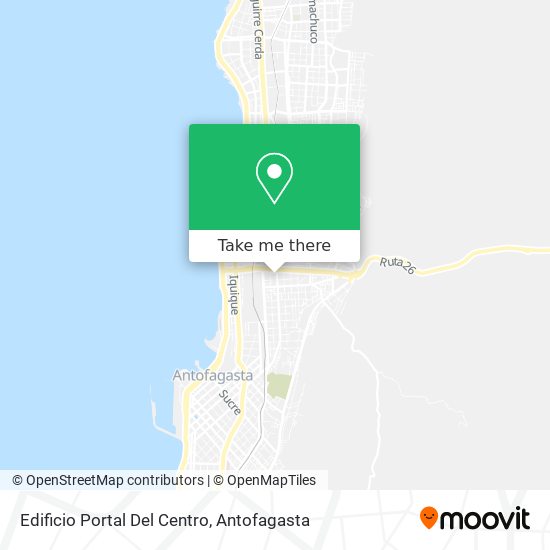 Edificio Portal Del Centro map
