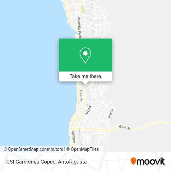 Mapa de CSI Camiones Copec