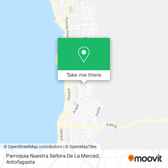 Mapa de Parroquia Nuestra Señora De La Merced