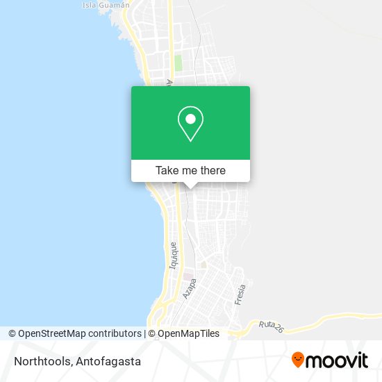 Northtools map