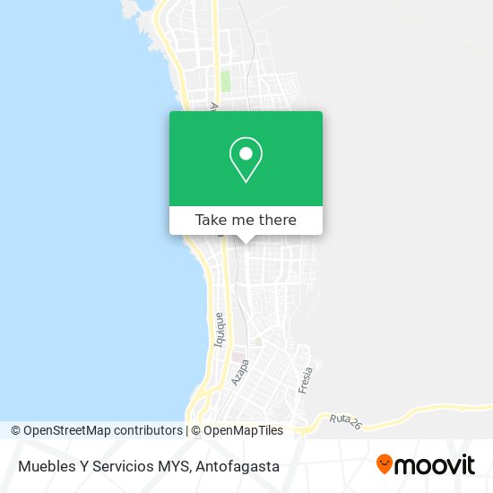 Muebles Y Servicios MYS map