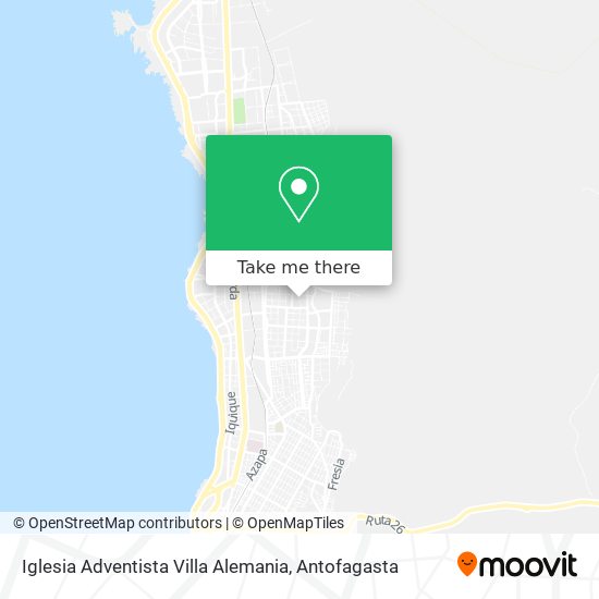 Iglesia Adventista Villa Alemania map