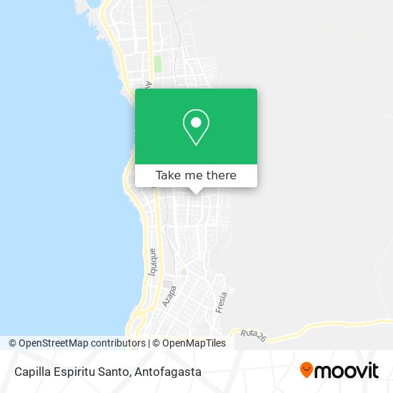 Mapa de Capilla Espiritu Santo