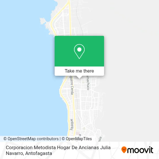 Mapa de Corporacion Metodista Hogar De Ancianas Julia Navarro