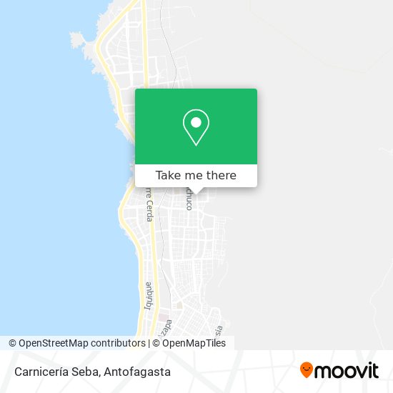 Carnicería Seba map