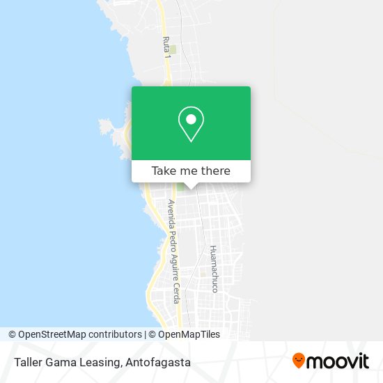 Mapa de Taller Gama Leasing