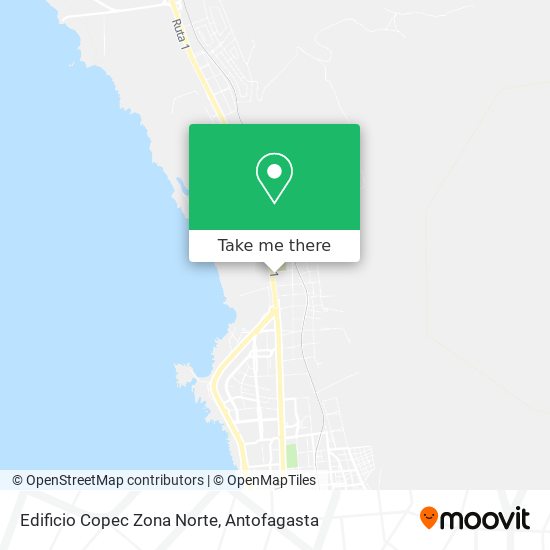 Edificio Copec Zona Norte map
