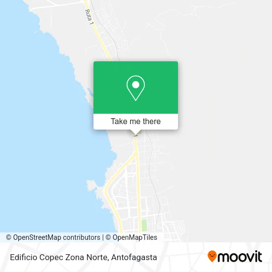 Edificio Copec Zona Norte map