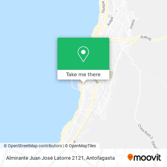 Mapa de Almirante Juan José Latorre 2121