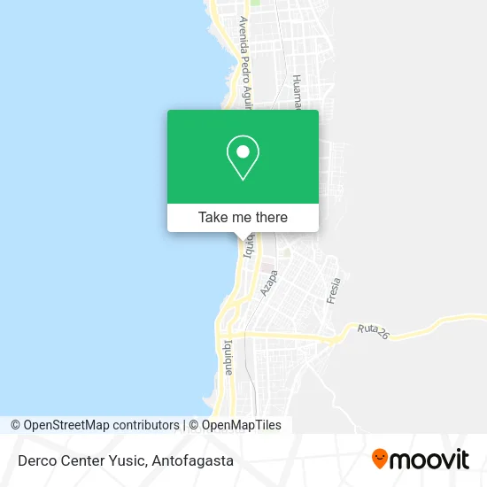 Derco Center Yusic map