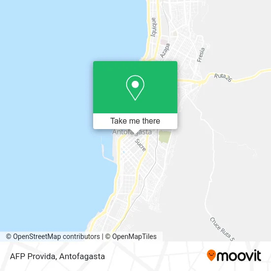 Mapa de AFP Provida
