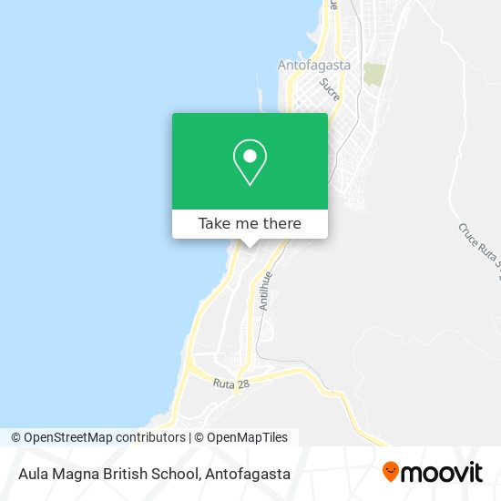 Mapa de Aula Magna British School