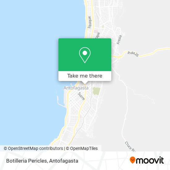 Mapa de Botilleria Pericles