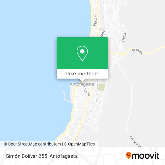 Mapa de Simón Bolívar 255