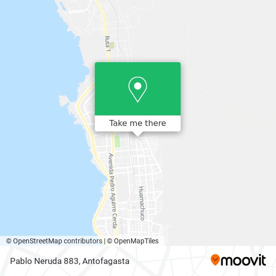 Mapa de Pablo Neruda 883