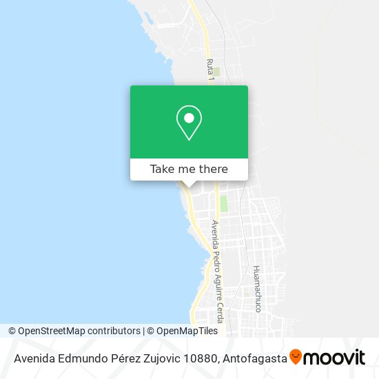 Avenida Edmundo Pérez Zujovic 10880 map