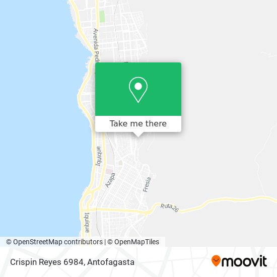 Crispin Reyes 6984 map