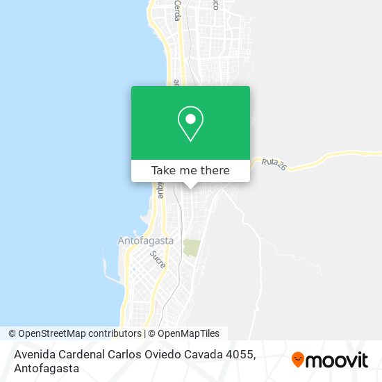 Avenida Cardenal Carlos Oviedo Cavada 4055 map