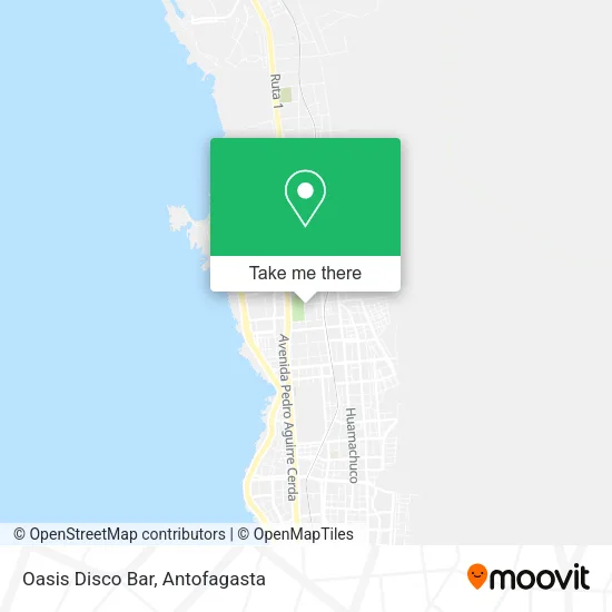 Oasis Disco Bar map
