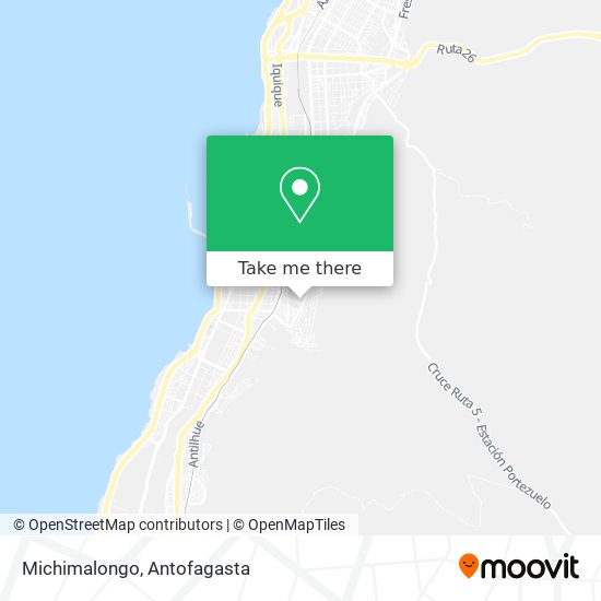 Mapa de Michimalongo