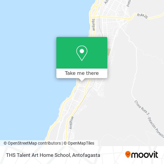 Mapa de THS Talent Art Home School