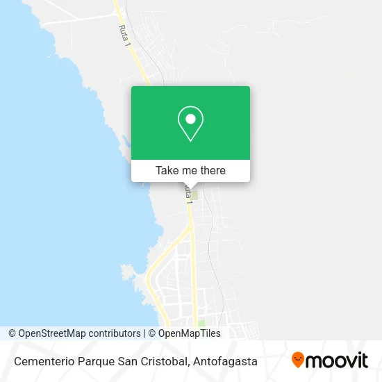 Cementerio Parque San Cristobal map