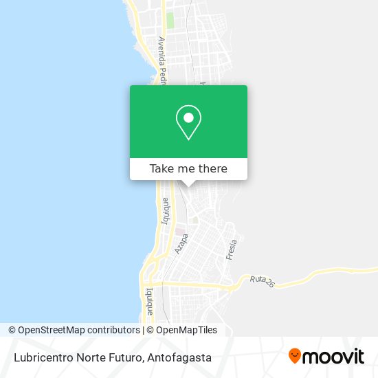 Lubricentro Norte Futuro map