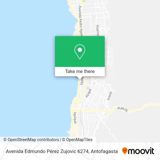 Avenida Edmundo Pérez Zujovic 6274 map