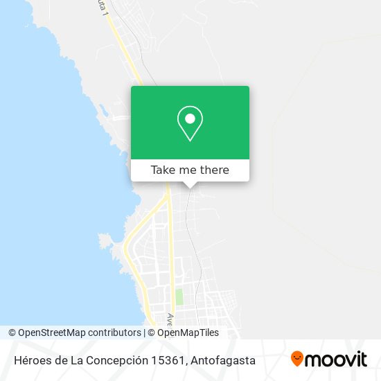 Héroes de La Concepción 15361 map
