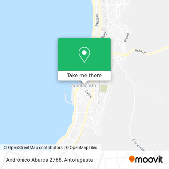 Andrónico Abaroa 2768 map